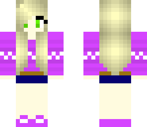 purple sweater girl