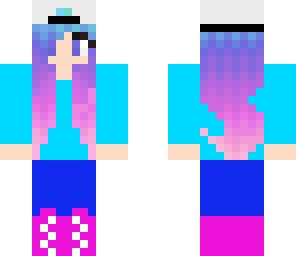 pink and teal tomboy