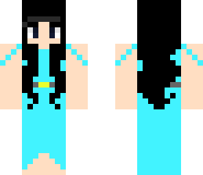 turquoise girl