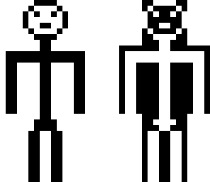 double stick man
