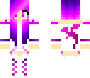 pink dragon girl