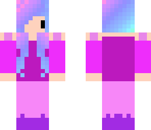 pretty magenta girl