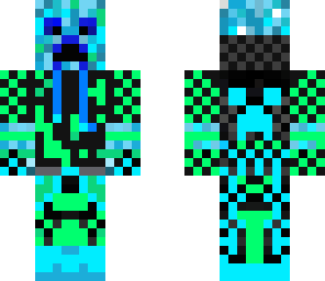 cool frozen creeper