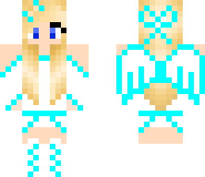 light blue angle