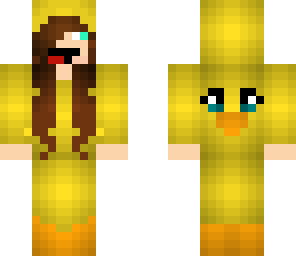edited derp duck girl