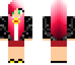 edited red girl