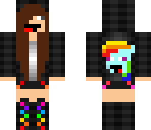 edited derp rainow girl