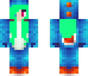 blue yoshi girl