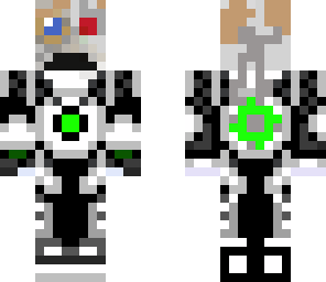 green cyborg