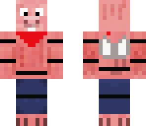 fixed animetronic pig
