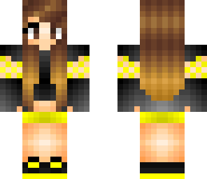 black and yellow