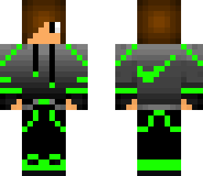 green nike boy