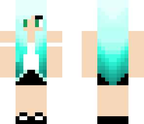 blue summer girl
