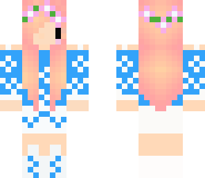 kawaii chibi flower sweatercrown girl