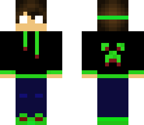 creeper hoodie herobrine