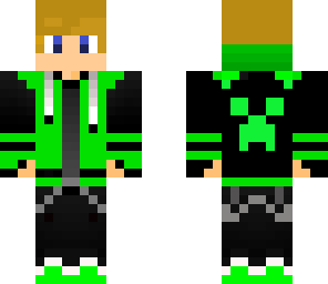blonde green gamer