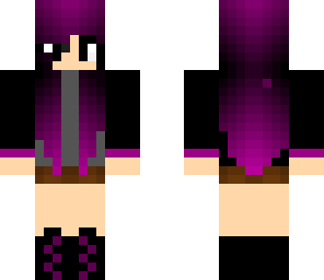 purple girl