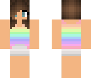 rainbow cute white