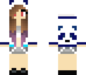 panda girl detail and longer shorts