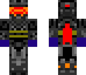 black suit