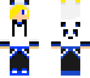 panda boy blue