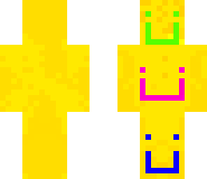 yellow smiley skin