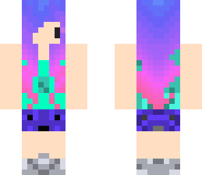 galaxy chibi girl