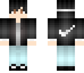 black hoodie boy