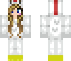 chicken girl full outfit with yellow feet