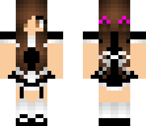 maid with pigtails