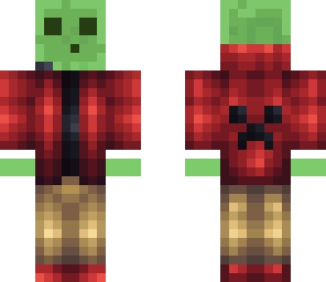 slime with red hoodie