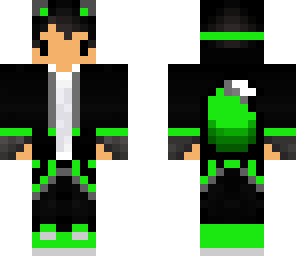 neon wolf teen chibi