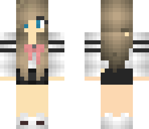 anime school girl