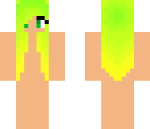 yellow and green hair base