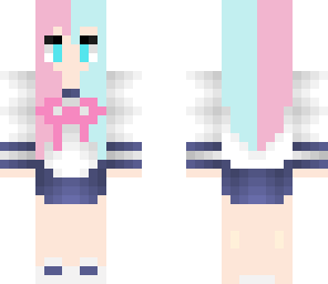 anime school girl