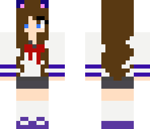 edited school girl