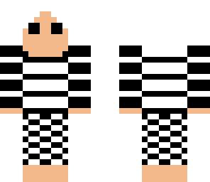 black and white