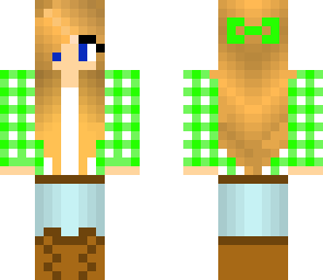 green cowgirl