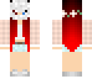 cute masked red head