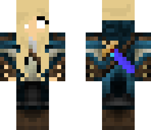 herobrine hunter girl