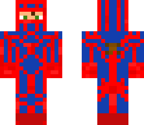 blue and red ninja