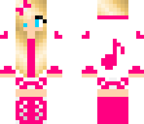 fixed music girl no blue from my last one
