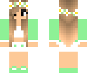 flower crown girl