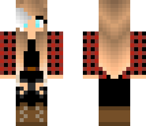 edited plaid girl