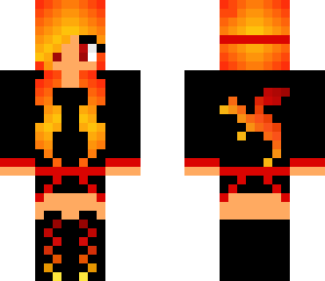 fire dragon girl