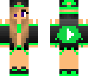youtuber green