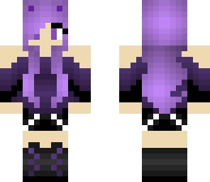 purple girl