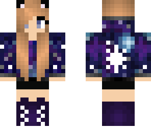 cat galaxy girl edit
