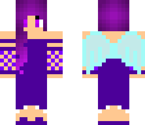 purple girl