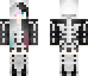 skeleton costume girl